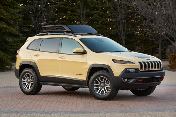 Jeep Cherokee Adventurer is one of six concept vehicles develope