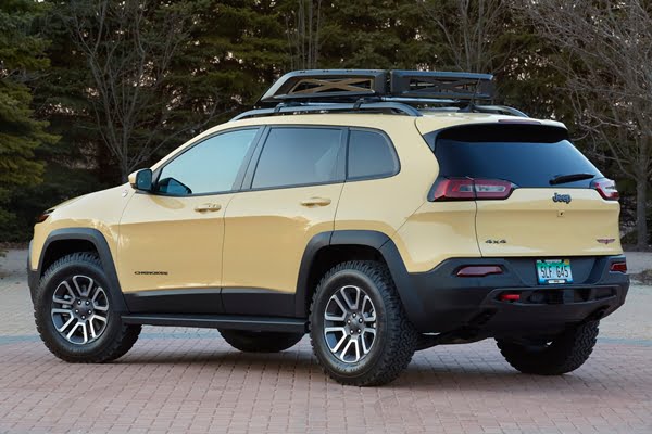 Jeep Cherokee Adventurer is one of six concept vehicles develope