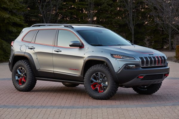 Jeep Cherokee Dakar is one of six concept vehicles developed by