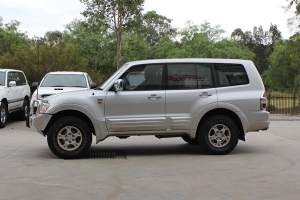 Mitsubishi Pajero after suspension upgrade