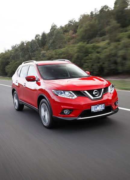 Nissan xtrail  front view 600