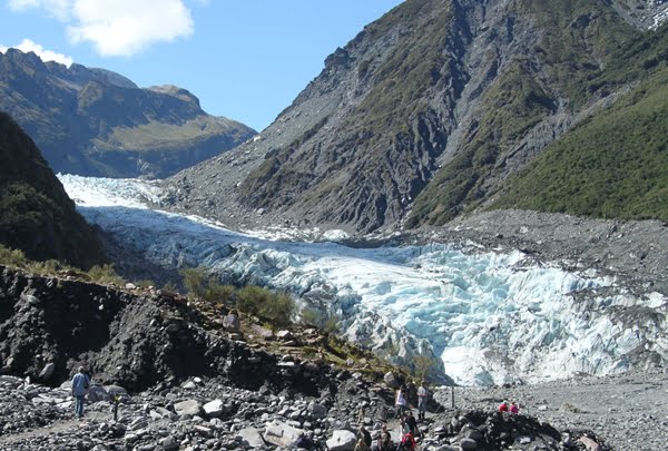 NZ 2014 Fox Glacier face