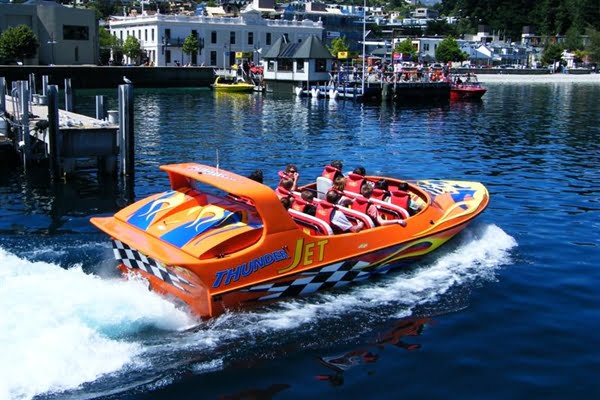 NZ 2014 Queenstown Thunder Jet Boat