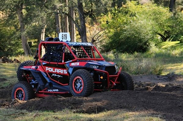 Cody Crocker  - Testing Suspension set ups on the "Finke" spec Polaris RZR XP 1000. * Editors Note - Image 640 pixels wide.