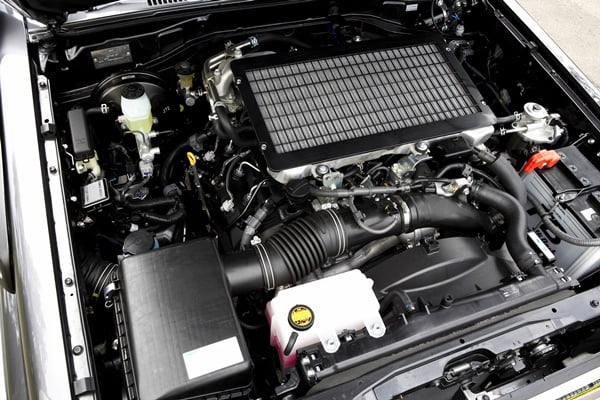 2007 Toyota LandCruiser 70 Series 4.5-litre V8 turbo-diesel engine