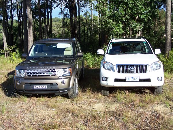 Land Rover Discovery 4 TD4HSE Toyota Prado Kakadu DID