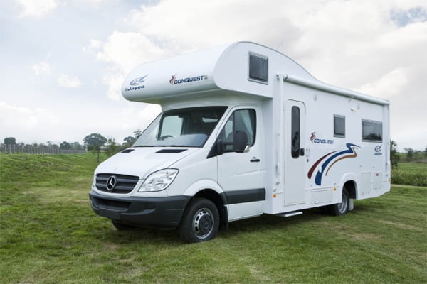 Jayco Mercedes Benz Conquest Motorhome ext