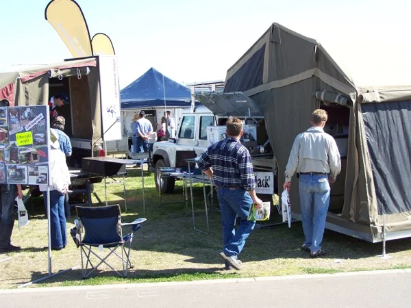 Utility Campers 4WD Adventure Show stand