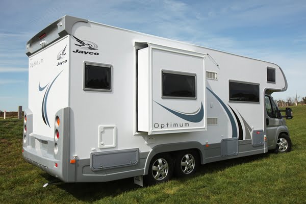 2011 Jayco Optimum Motorhome exterior slide out