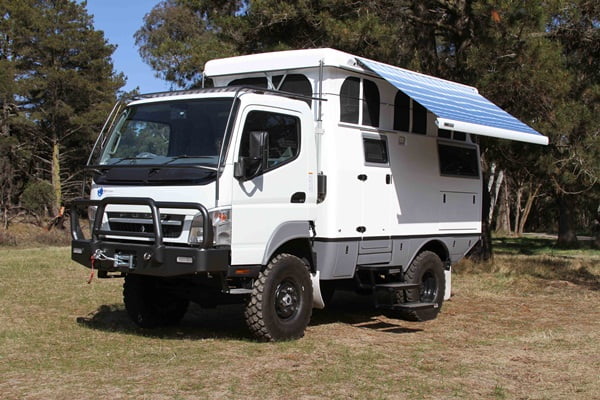 EarthCruiser all terrain Motorhome to the United States