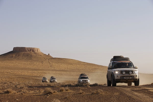Land Rover Journey Of Discovery Into the Wild – The Kazakh Desert
