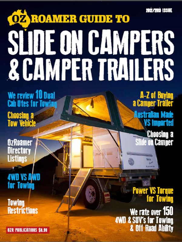 OzRoamer 2102-13 Guide to Slide on Campers and Camper Trailers