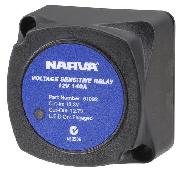 Narva 12V Voltage Sensitive Relay 4x4