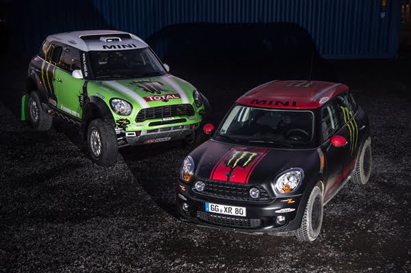 Dakar Rally 2013 MINI Monster Energy X-Raid Team