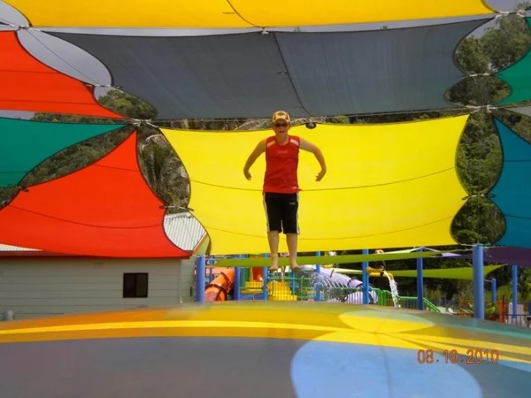 Cairns Coconut Holiday Resort Jumping Pillow  Julie-Robertson