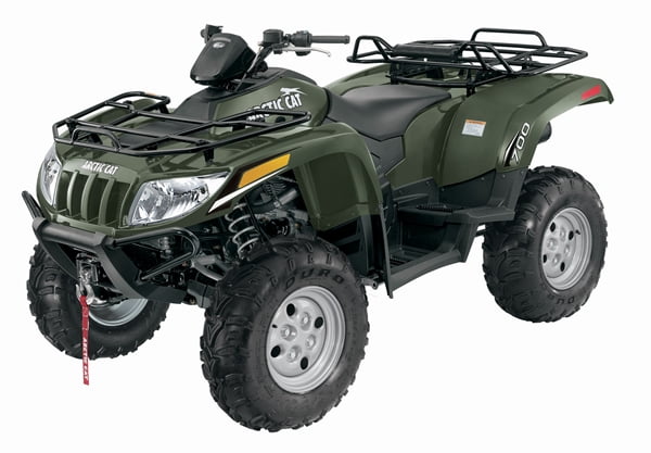 Arctic Cat Super Duty 700cc Diesel ATV.