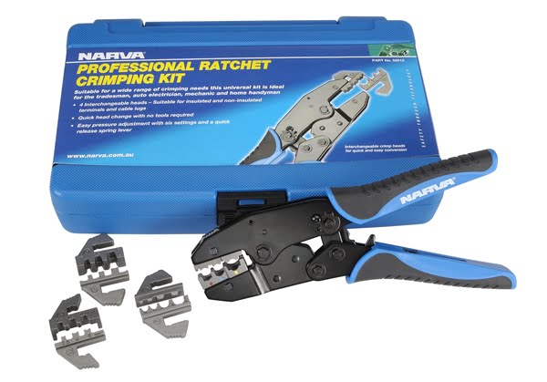 2013 Narva_56513_Professional Ratchet Crimping Kit