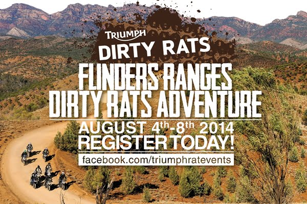 Triumph's Flinders Ranges Dirty RATS Adventure