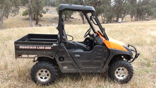 Cougar RP Mountain Lion 600 Side by Side ATV Review