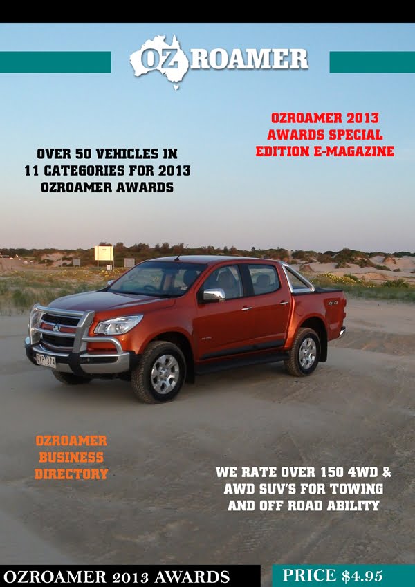 OzRoamer 2013 4WD & AWD SUV Awards