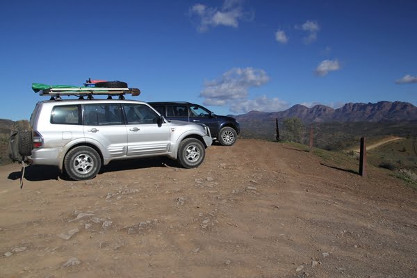 Project Pajero at Bunyeroo Gorge Flinders Ranges 2