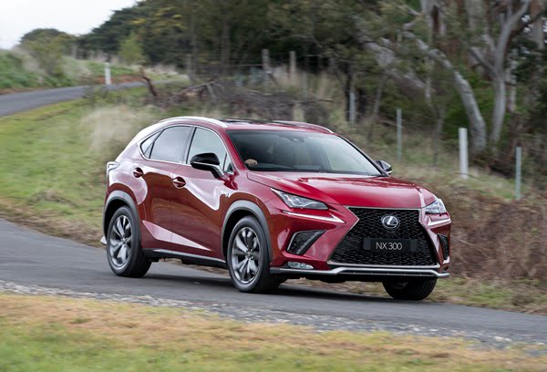 Lexus NX F Sport front side