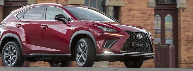 Lexus NX F Sport side 250