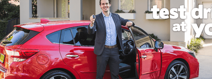 Subaru Mobile Test Drive