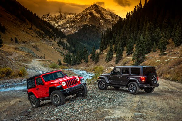 All-new 2018 Jeep® Wrangler Rubicon and All-new 2018 Jeep® Wra