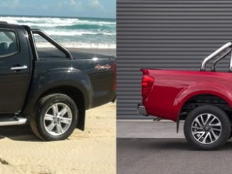 Isuzu D Max and Nissan Navara