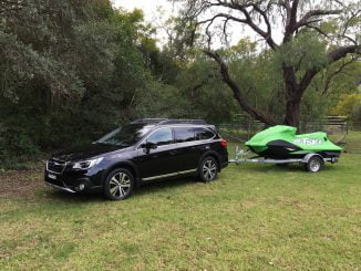 Subaru Outback towing