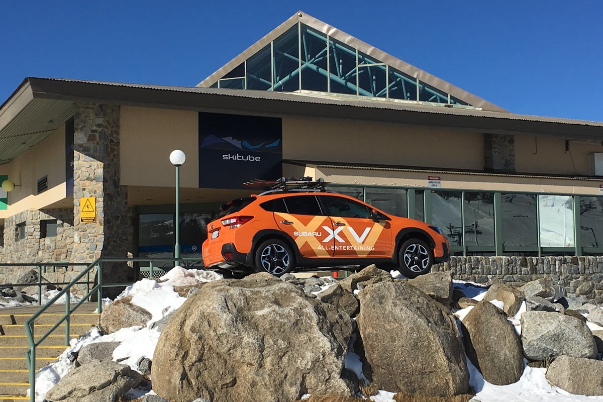 Subaru Perisher Valley drive