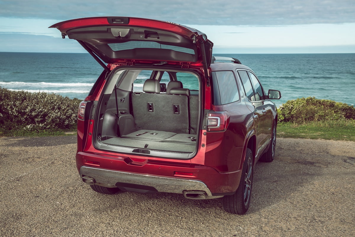 2019 Holden Acadia LTZ-V boot