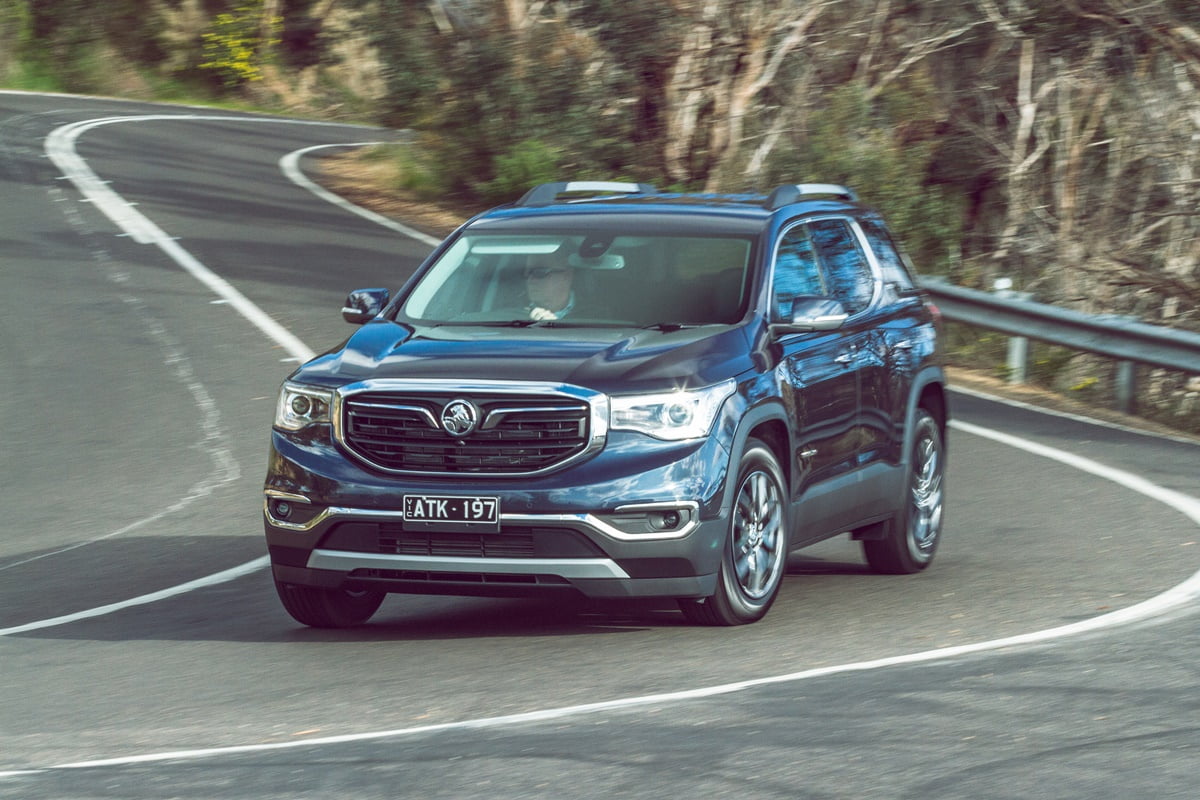 2019 Holden Acadia LTZ driving