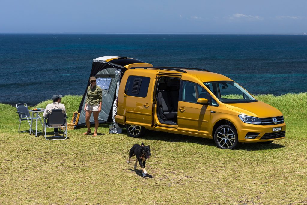 VW launches Caddy Beach campervan