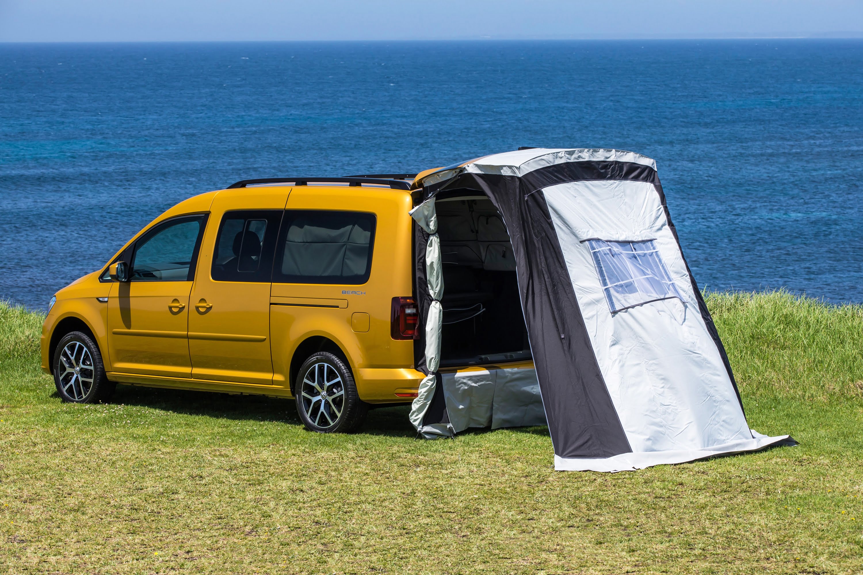 2019 Volkswagen Caddy Beach campervan.