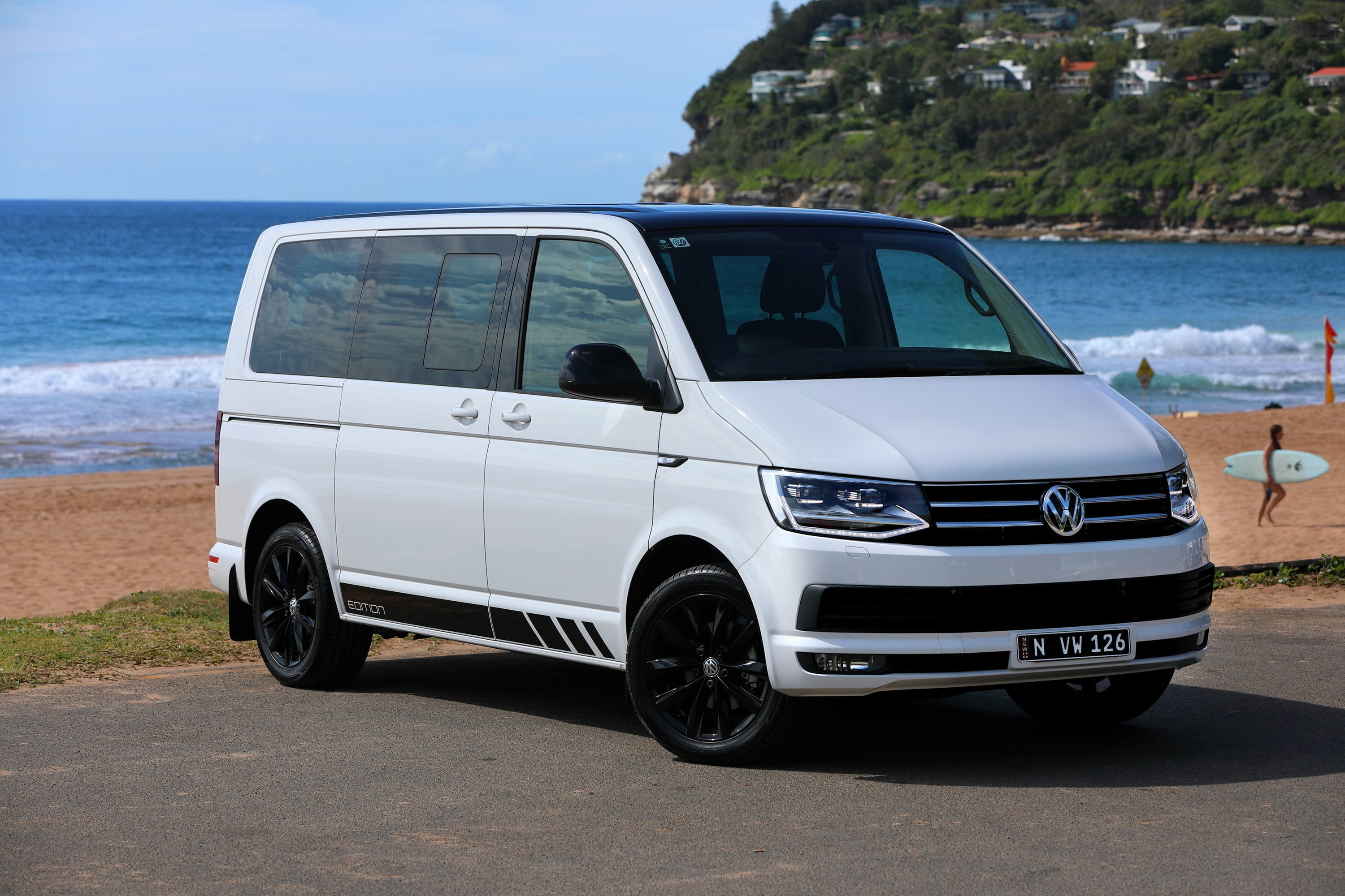 2019 VW Multivan Black edition, Whale Beach, Sydney 28th February 2019 Photo by damianshaw.com 