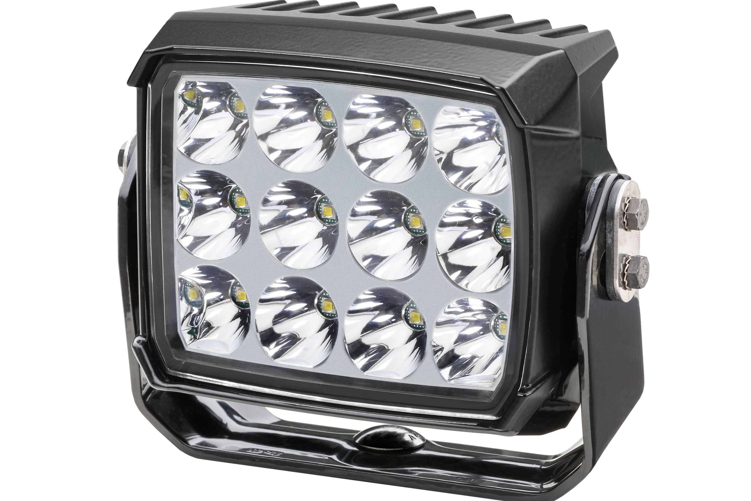 The HELLA RokLUME driving light features 12 high-powered LEDs and provides drivers with a high output forward beam, combined with a wide spread beam for edge of road illumination.