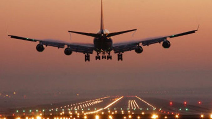 File photo dated 02/01/08 of a plane coming in to land at Gatwick Airport, as the airport celebrates its 80th anniversary of its first flight.