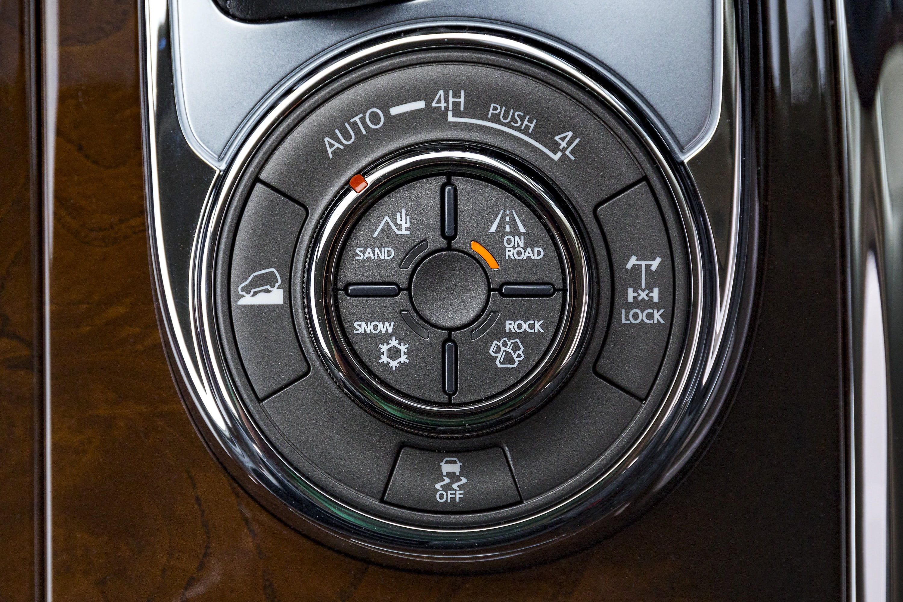 Infiniti QX80 4wd controls