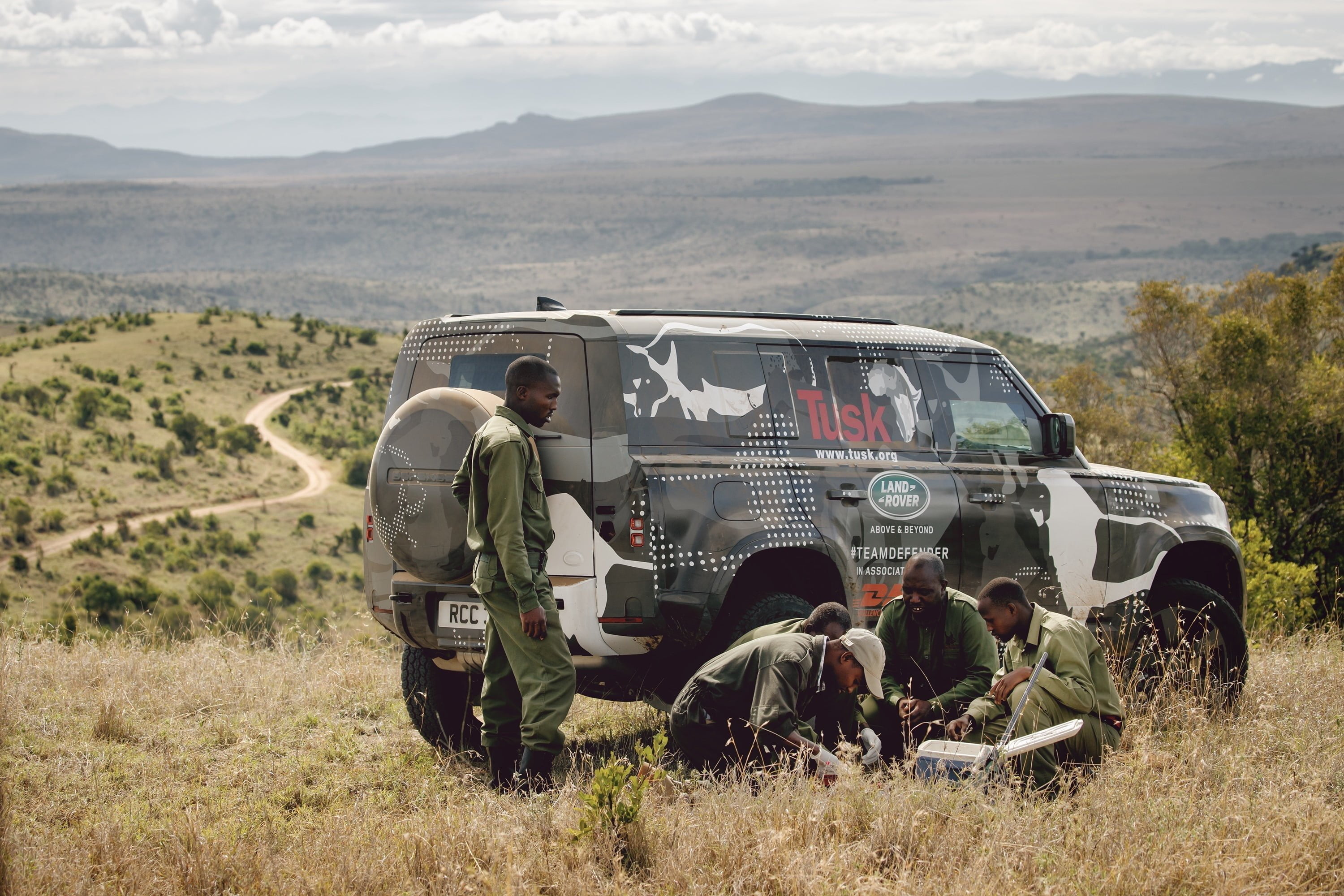 2019 Land Rover Defender Tusk testing Kenya 1