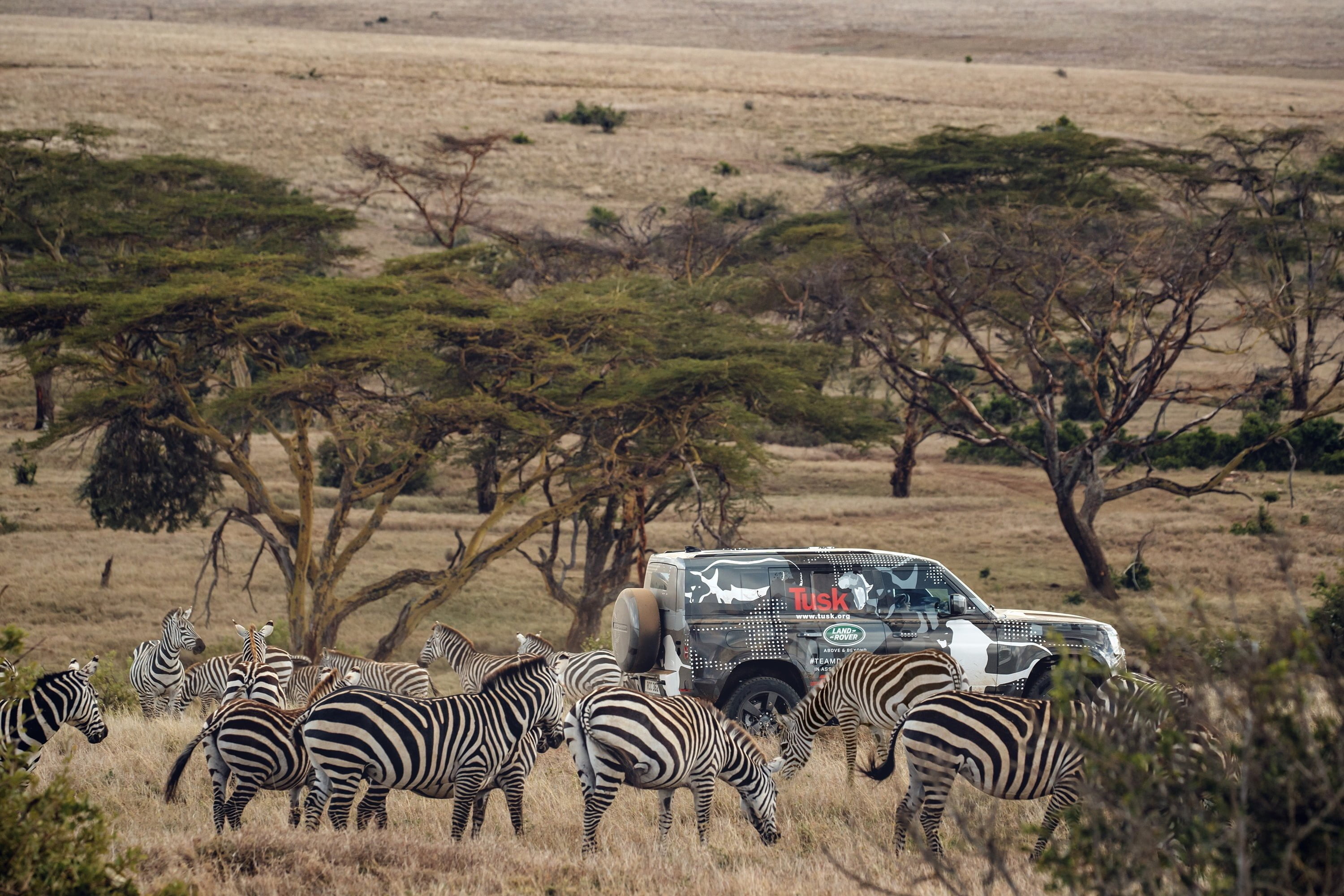 2019 Land Rover Defender Tusk testing Kenya 1