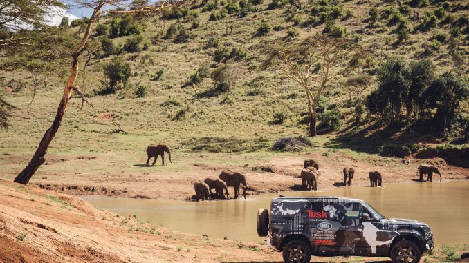 2019 Land Rover Defender Tusk testing Kenya 1