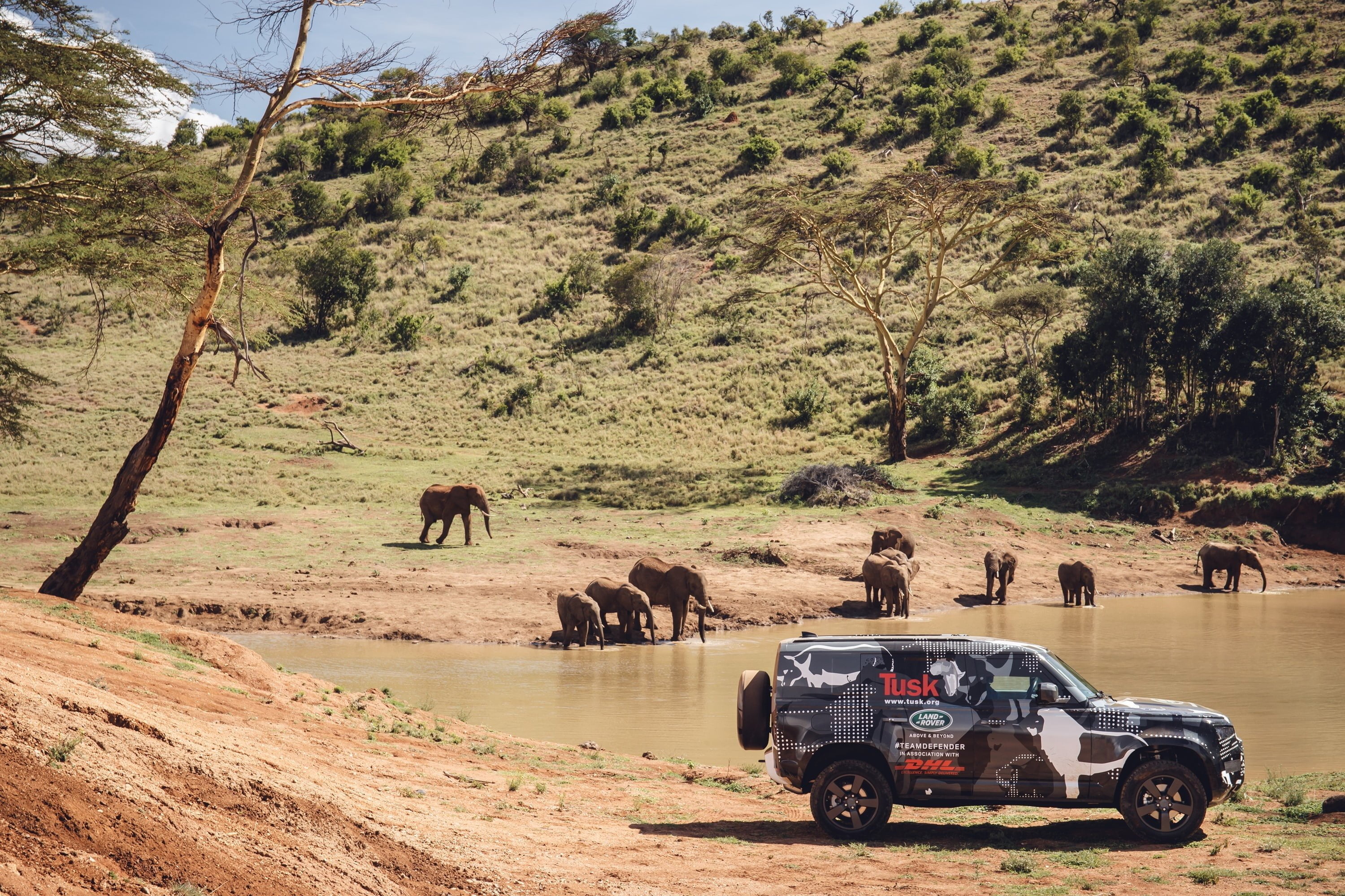 2019 Land Rover Defender Tusk testing Kenya 1