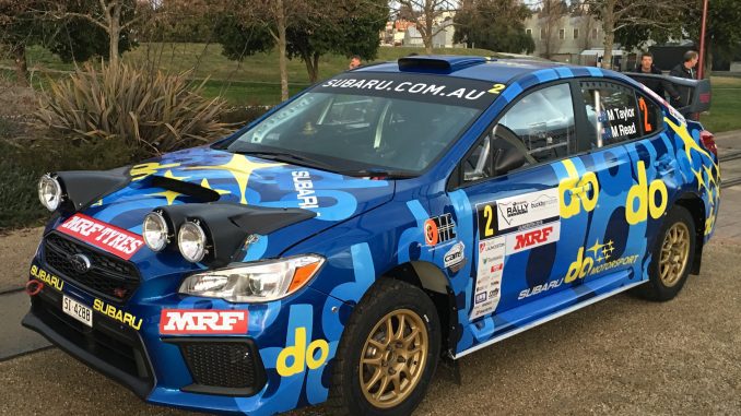 2019 Launceston Rally car