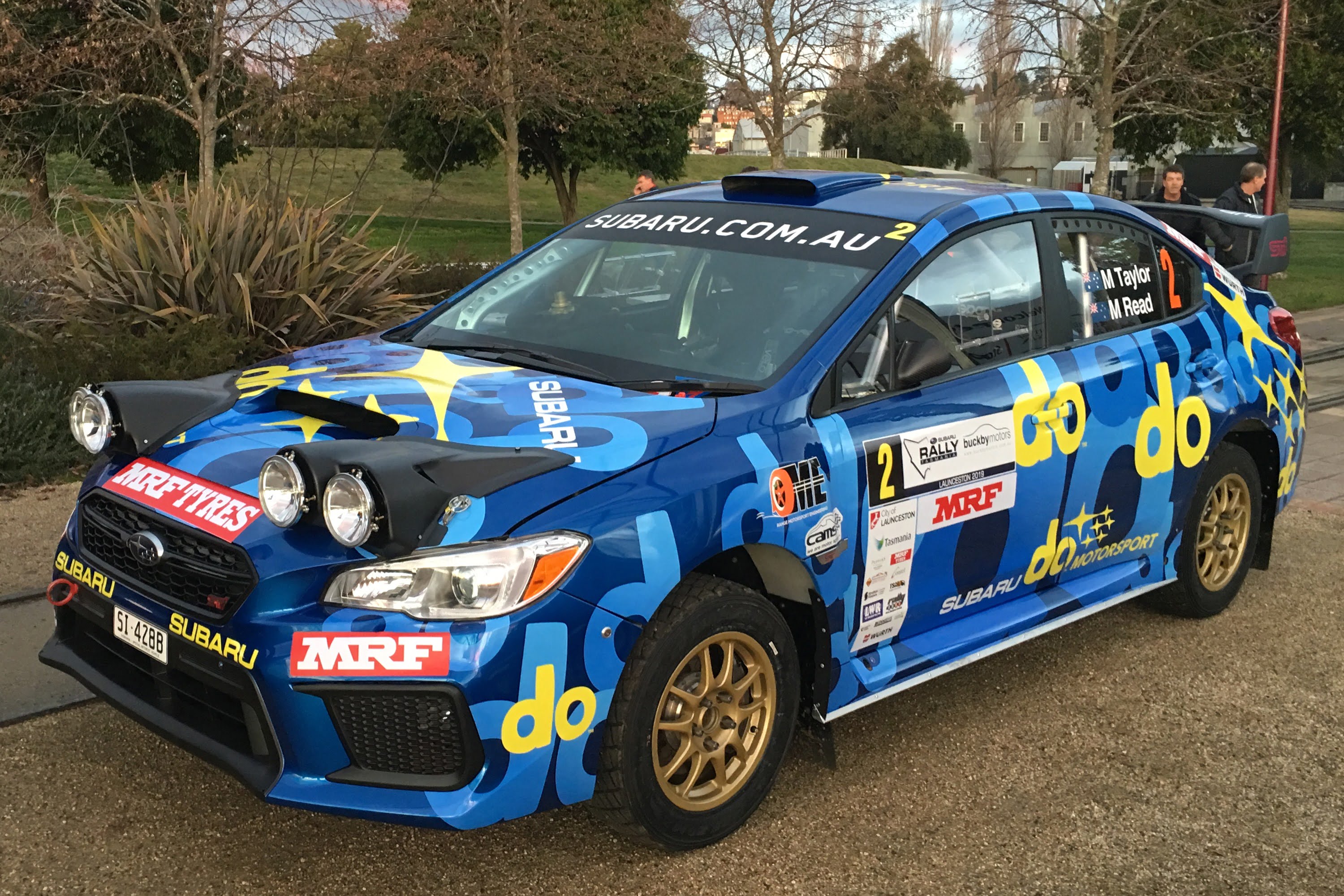 2019 Launceston Rally car