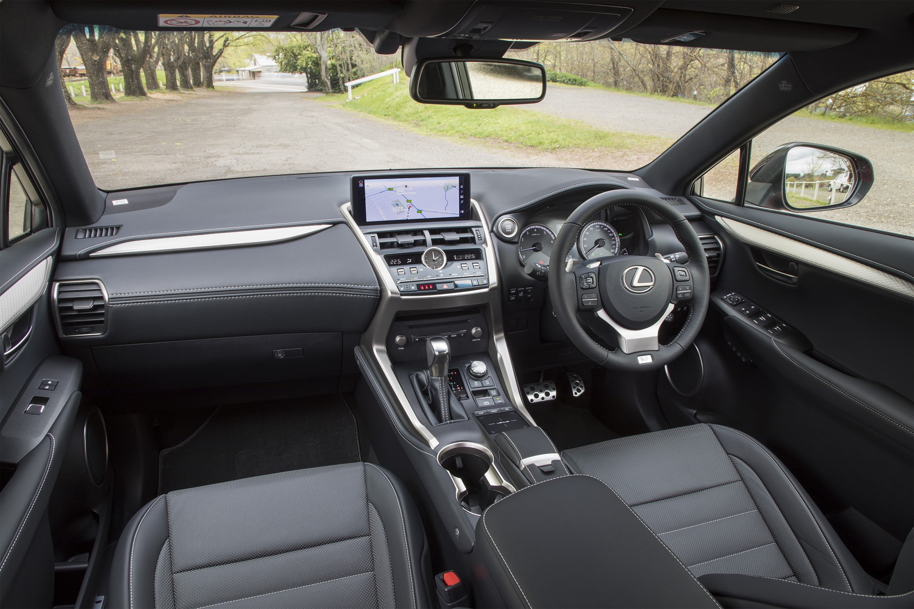 2019 Lexus NX 300h AWD F Sport interior dash