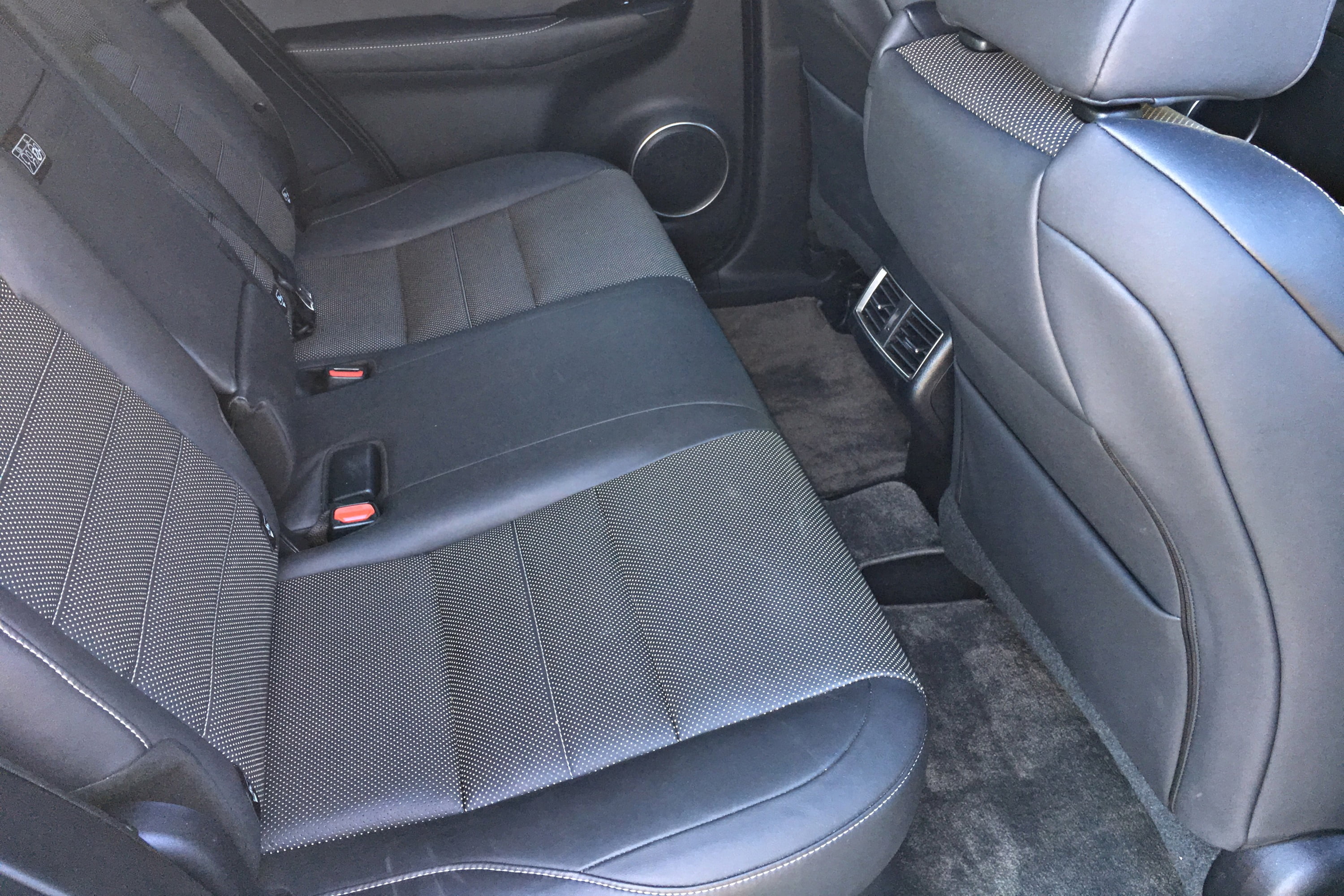 2019 Lexus NX 300h AWD F Sport rear seats