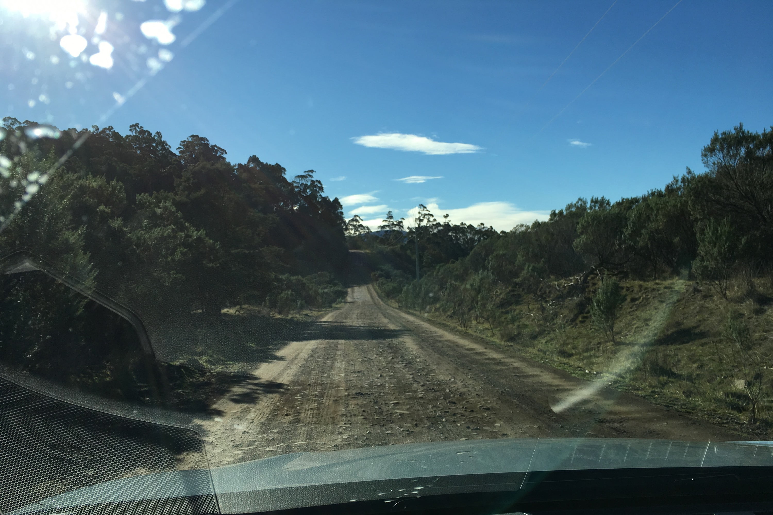 2019 Subaru Tasmania drive dirt roiad