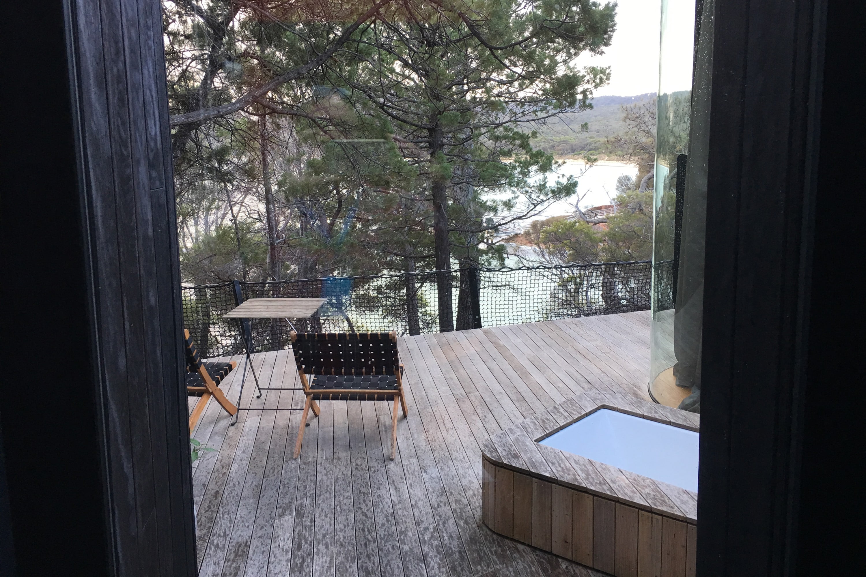 2019 Subaru Tasmania drive freycinet Lodge room view